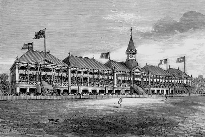 MCG timber grandstand